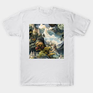 Castles Pattern 3 - Bavaria T-Shirt